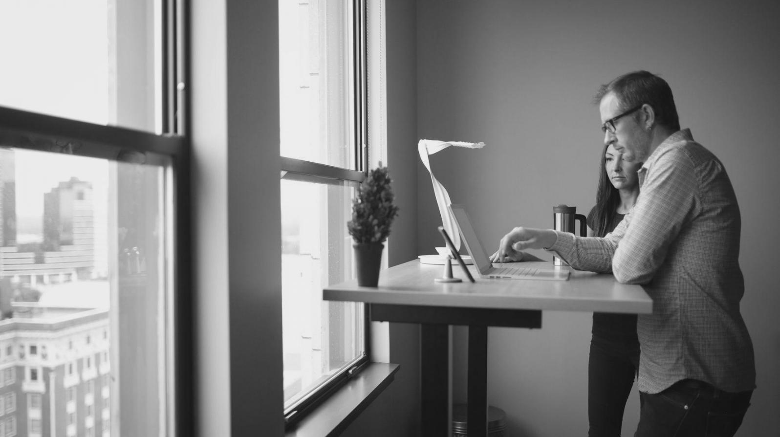 Espacio de trabajo moderno en Madrid donde desarrollamos programas de formación financiera